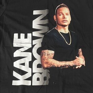 Kane Brown Tour Graphic TShirt Black Size Medium